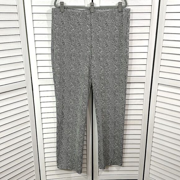 Chico’s Juliet Pants Size 3T (16T) Ponte Herringbone NWOT - Picture 2 of 12